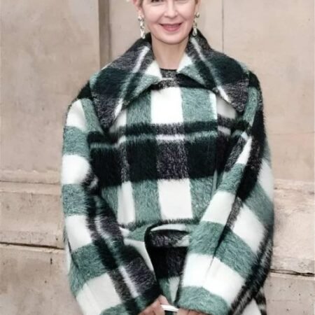 Paris Fashion Week 2026 Kelly Rutherford Wrap Coat
