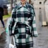 Paris Fashion Week 2026 Kelly Rutherford Wrap Coat for sale