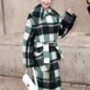 Paris Fashion Week 2026 Kelly Rutherford Wrap Coat front