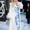 Paris Hilton NYC White Long Coat