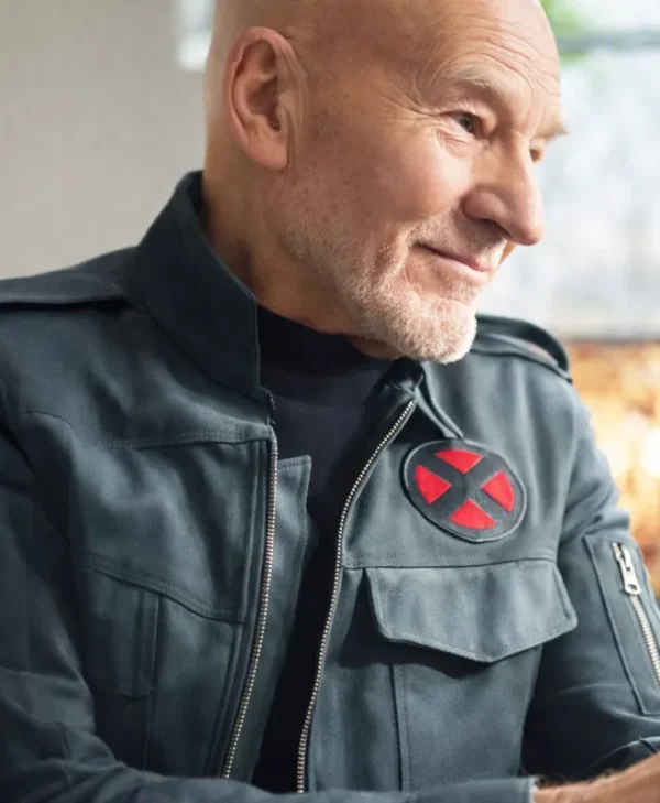Patrick Stewart Avengers Doomsday Leather Jacket