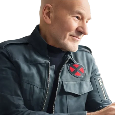 Patrick Stewart Avengers Doomsday Leather Jacket For Sale