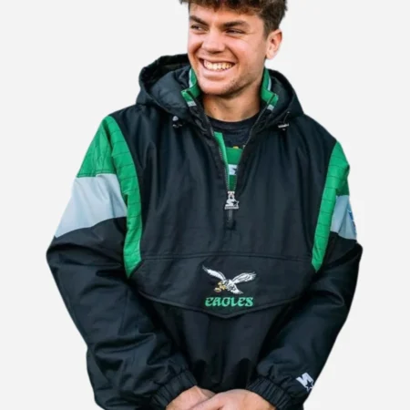 Philadelphia Eagles Starter Half Zip Jacket