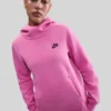 Pink Nike Hoodie front