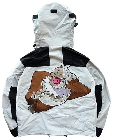 Pokemon Slacking Green Jacket