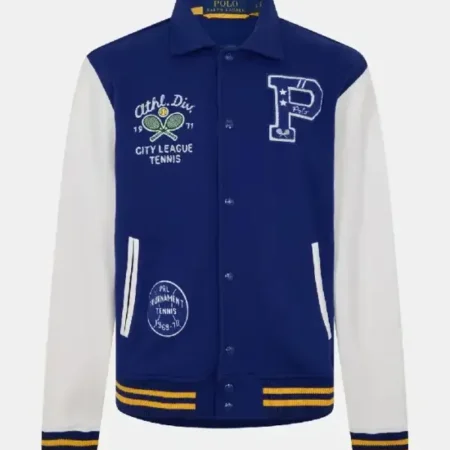 Polo Ralph Lauren Letterman Contrast Jacket front