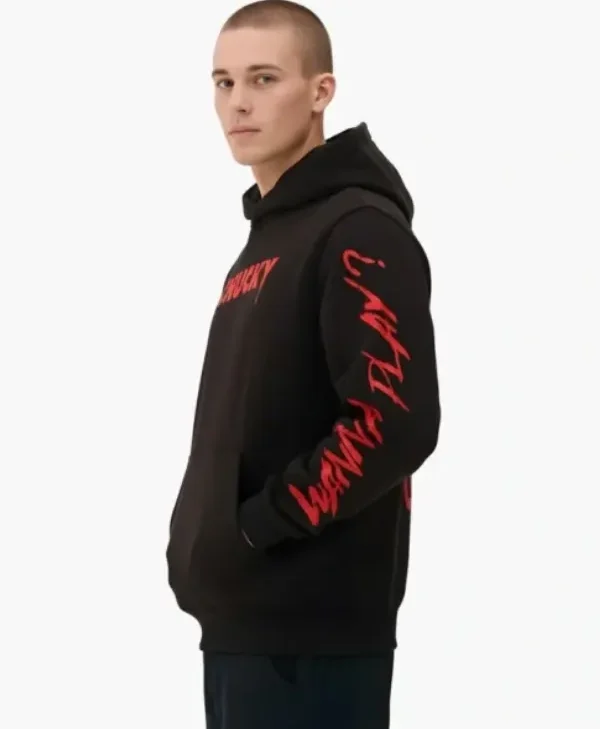 Primark Black Chucky Hoodie front