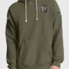 Raheem Morris Atlanta Falcons 2025 Salute to Service Hoodie front