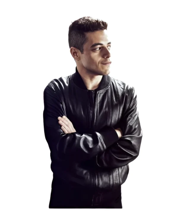 Rami Malek Mr Robot Leather Jacket