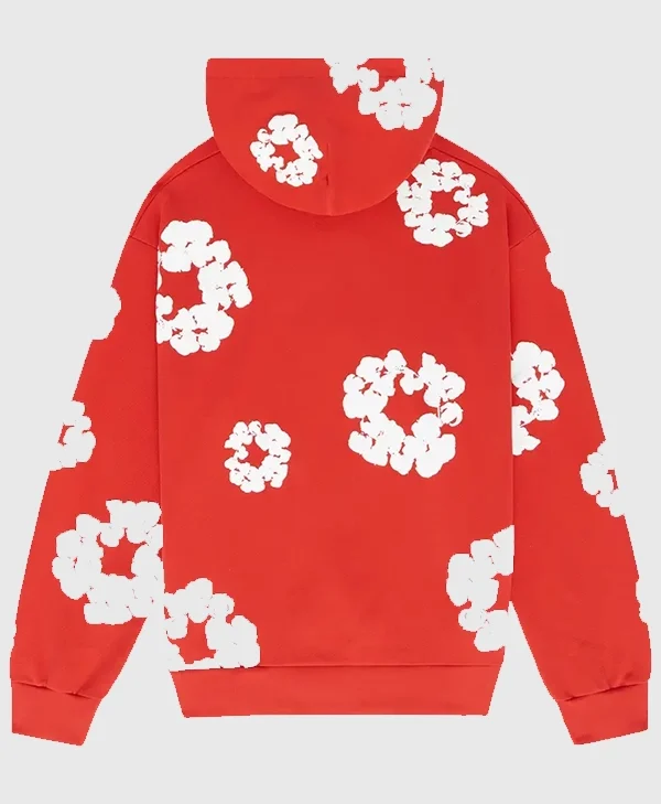 Red Denim Tears 2026 Hoodie back