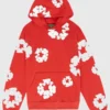 Red Denim Tears Hoodie for sale