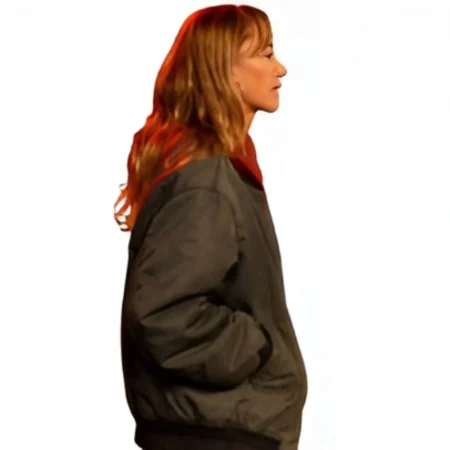 Reminders of Him Maika Monroe Bomber Jacket front