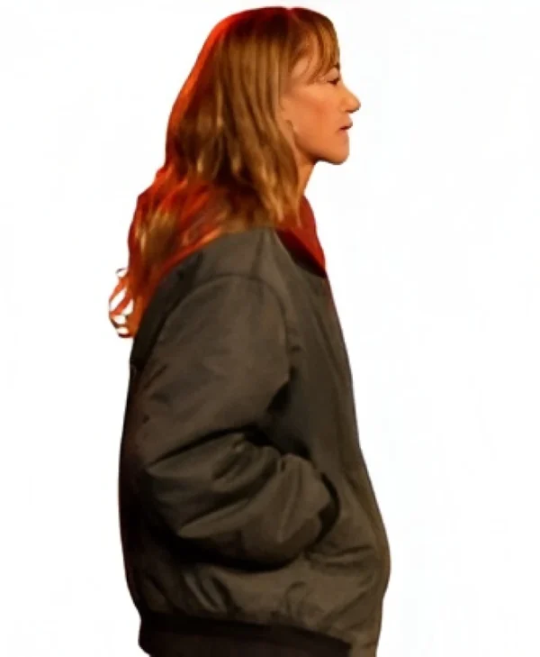 Reminders of Him Maika Monroe Bomber Jacket front