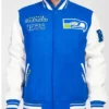 Retro Seattle Seahawks Classic Rib Varsity Jacket