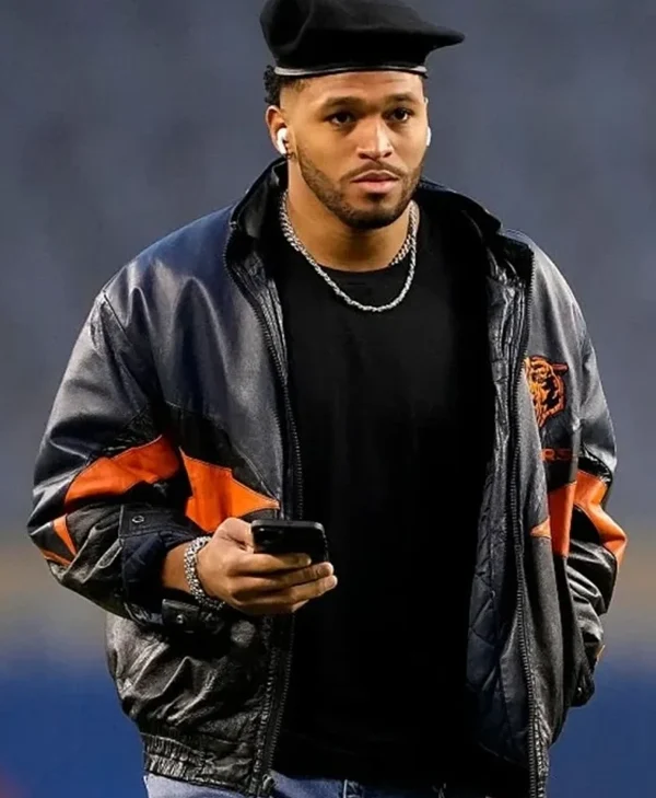 Roschon Johnson Wild Card Playoffs Chicago Bears Jacket