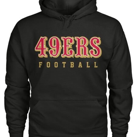 San Francisco 49ers Black Hoodie