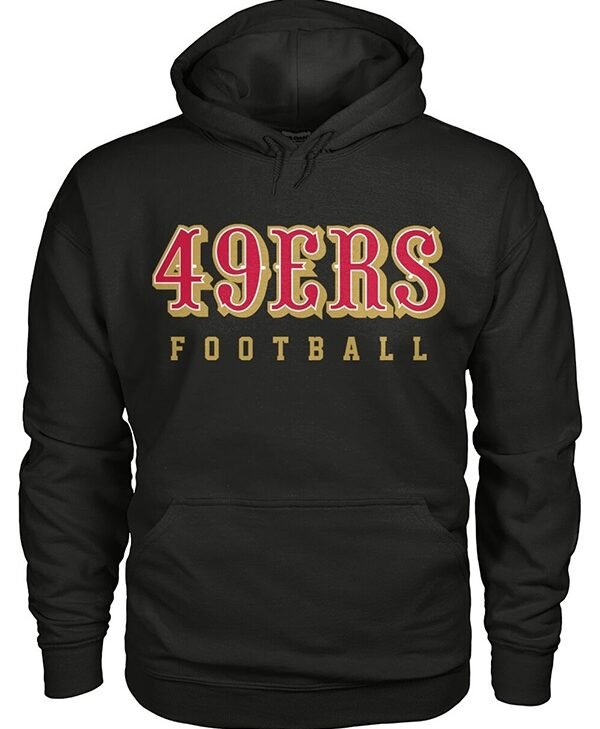 San Francisco 49ers Black Hoodie