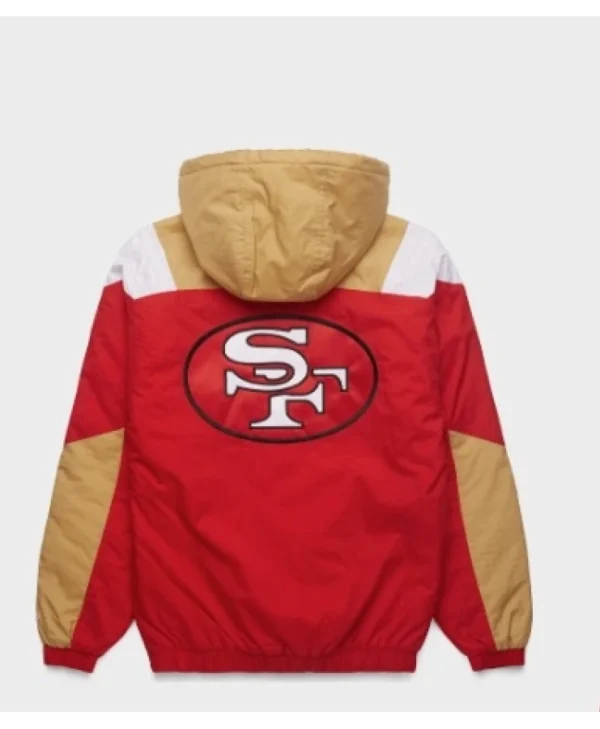San Francisco 49ers Hooded Pullover back