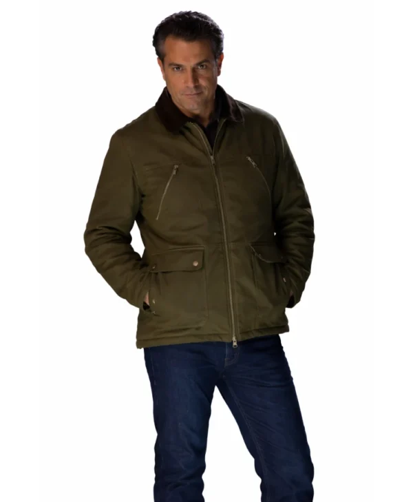 Scarpetta Bobby Cannavale Green Jacket