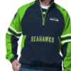 Seattle Seahawks Prospect Half-Zip Pullover Jacket