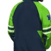 Seattle Seahawks Prospect Half-Zip Pullover Jacket back