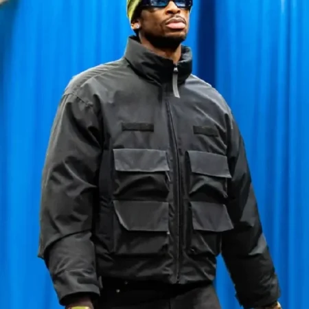 Shai Gilgeous-Alexander Raptors VS Oklahoma Jacket