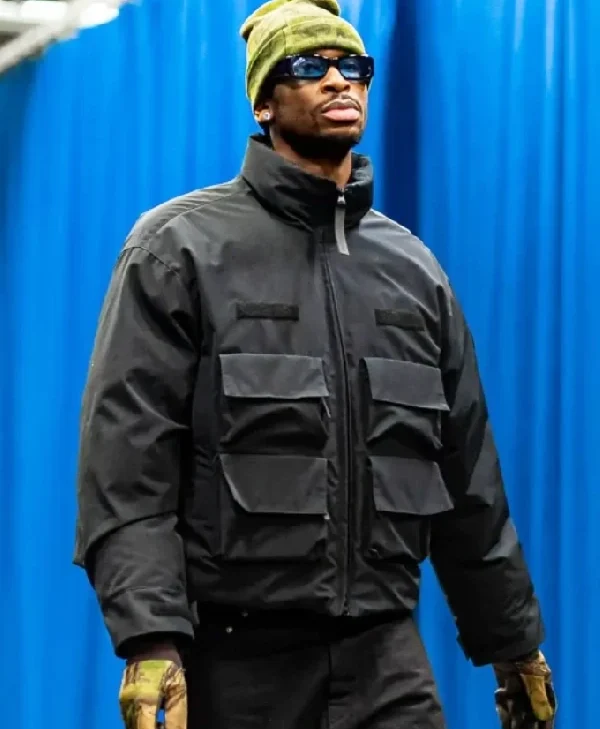 Shai Gilgeous-Alexander Raptors VS Oklahoma Jacket