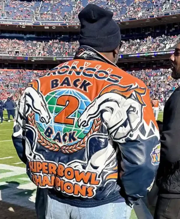 Shannon Sharpe Denver Broncos Jacket