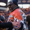Shannon Sharpe Denver Broncos Jacket Shop Now