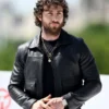 Shop Aaron Taylor-Johnson 28 Years Later Black Leather Jacket