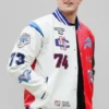 Shop Now Buffalo Bills Ryan Van Demark Leather Jacket