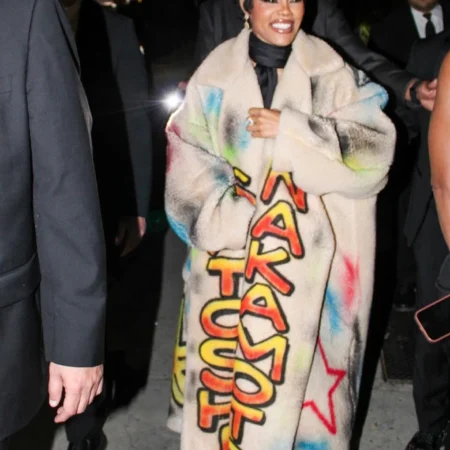 Singer Teyana Taylor Golden Globes Jacket