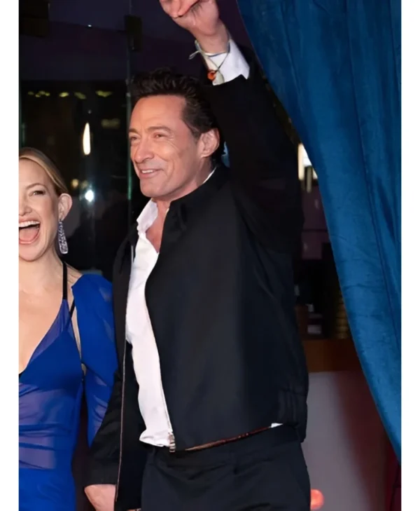 Song Sung Blue 2025 Hugh Jackman Black Jacket black