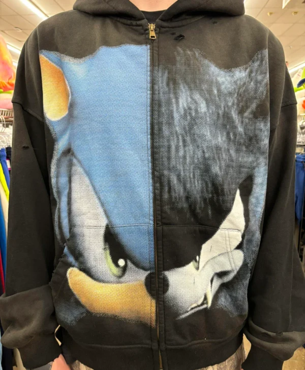Sonic the Hedgehog might be the hardest Hooded jacket