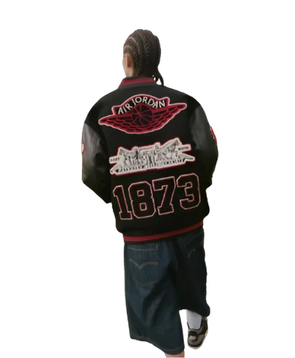 Spike Lee Black Varsity Jacket back