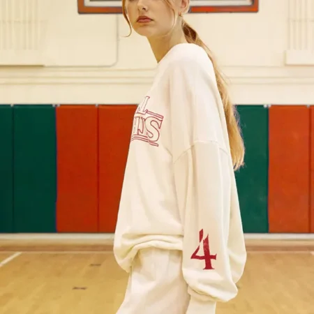 Stranger Things x PacSun Upside Down Crew Sweatshirt side pose