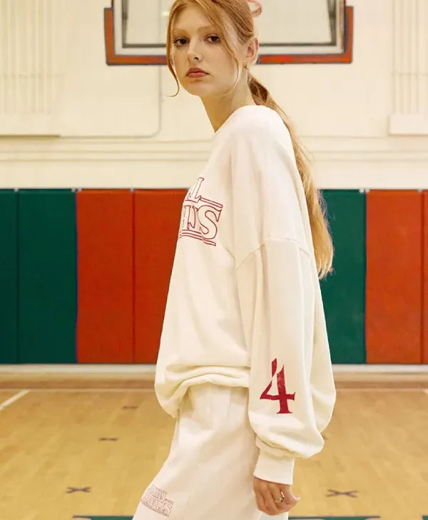 Stranger Things x PacSun Upside Down Crew Sweatshirt side pose