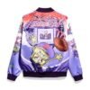 Super Bowl LVIII x SpongeBob Satin Jacket back