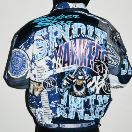 Supreme x New York Yankees x Jeff Hamilton Varsity Jacket For Sale