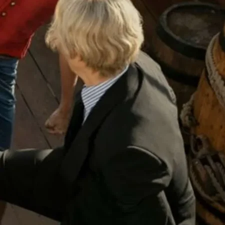 Taz Skylar One Piece S01 Black Blazer back