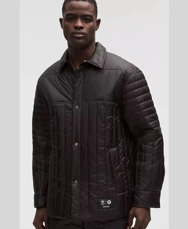 Team Canada Men Nylon Taffeta Insulated Shacket