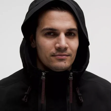 Team Canada Men’s Seated-Fit Waterproof Shell Jacket front