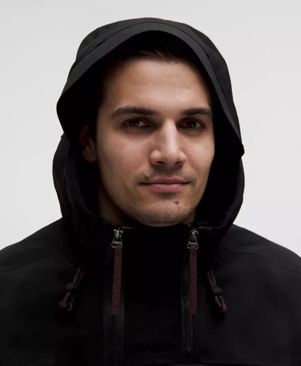 Team Canada Men’s Seated-Fit Waterproof Shell Jacket front