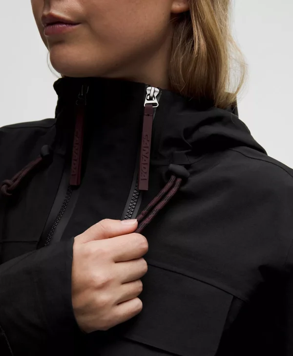 Team Canada Women’s Seated-Fit Waterproof Shell Jacket front