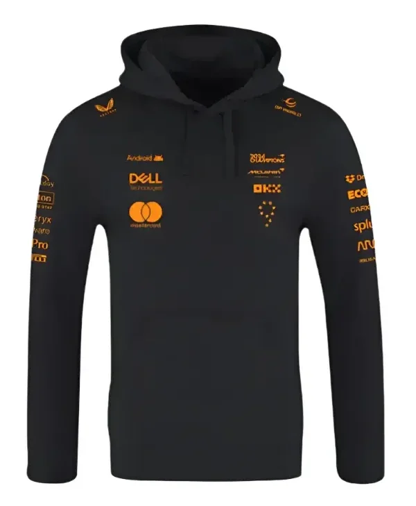 Team Champions McLaren Formula 1 Black Hoodie