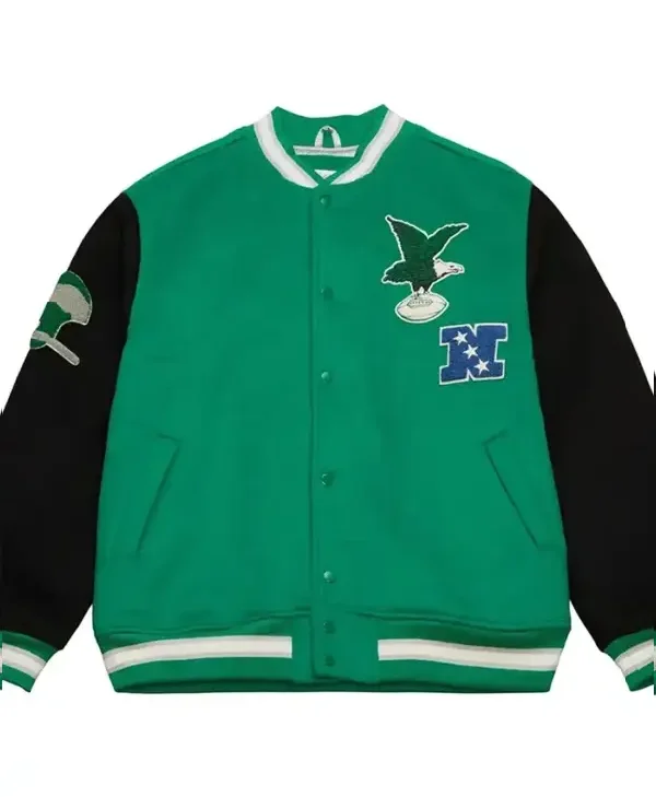 Team Legacy Philadelphia Eagles Varsity Jacket