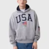 Team USA Heavyweight Oversized Hoodie front
