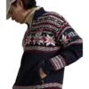 Team USA Wool Quarter-Zip Sweater side pose