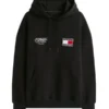 The APXGP Relaxed Graphic Hoodie front style