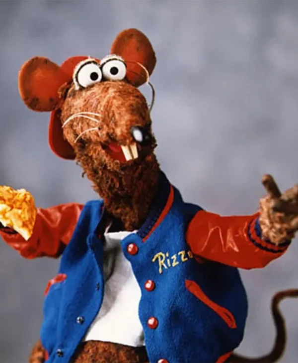 The Muppets Rizzo The Rat Varsity Jacket